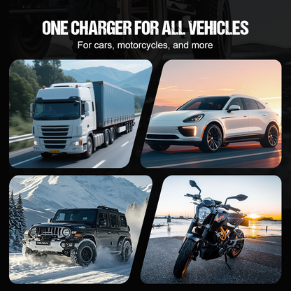 ⏰🔋 12 V-os, 6 A-es intelligens autóakkumulátor-töltő – Pulse Repair technológia, automatikus karbantartás és kénmentesítés! 🚗⚡ Utánvéttel!
