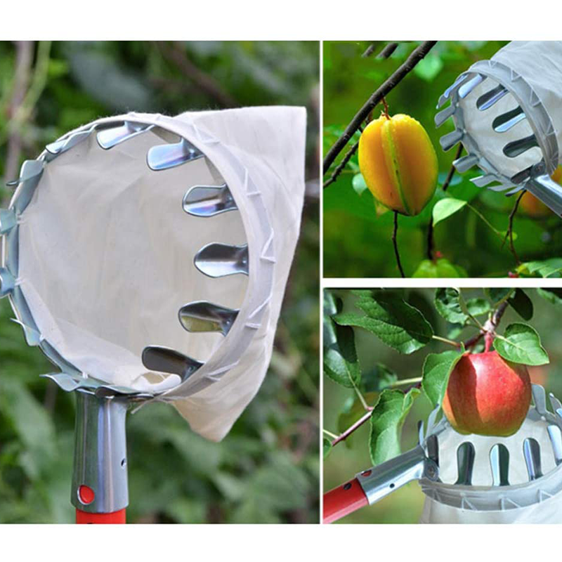 🍎 Gyümölcsszedő Kosár – Puha Betétes | Óvja a Gyümölcsöt Szedés Közben – Praktikus Segédlet Kertbe & Farmra 🧺✨