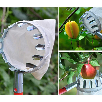 🍎 Gyümölcsszedő Kosár – Puha Betétes | Óvja a Gyümölcsöt Szedés Közben – Praktikus Segédlet Kertbe & Farmra 🧺✨