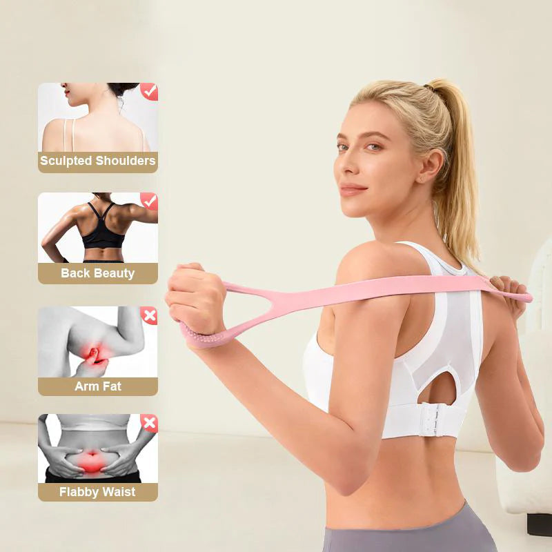 💪 Ergonómikus testtartásjavító ellenállás-gumi – javítja a púpos hátat, erősíti a hátizmokat! 🧘♀️✨ Utánvéttel!