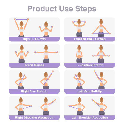 💪 Ergonómikus testtartásjavító ellenállás-gumi – javítja a púpos hátat, erősíti a hátizmokat! 🧘♀️✨ Utánvéttel!