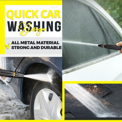 🚗 Professzionális tisztítás otthon – 10x erősebb nagynyomású vízfúvóka! 💧 Autómosás, terasz, kerítés, járda – mindent lemosó erő! Utánvéttel!