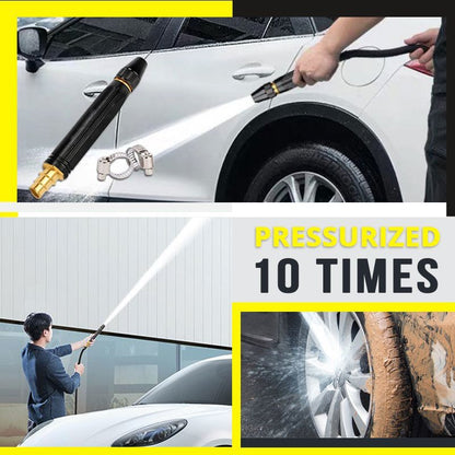 🚗 Professzionális tisztítás otthon – 10x erősebb nagynyomású vízfúvóka! 💧 Autómosás, terasz, kerítés, járda – mindent lemosó erő! Utánvéttel!
