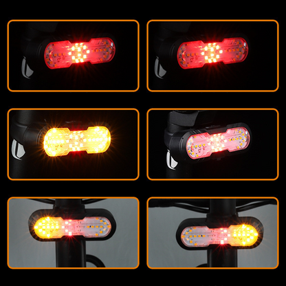 🚨 Okos bicikli lámpa – vezeték nélküli távirányítóval! Kapcsold távolról, villog, világít. 🚲 Utánvéttel!