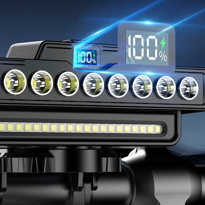 🚲 28 LED-es kerékpárlámpa beépített hangszóróval – újratölthető, biztonságos, zenés tekerés! 🔊 Platás utánvéttel!