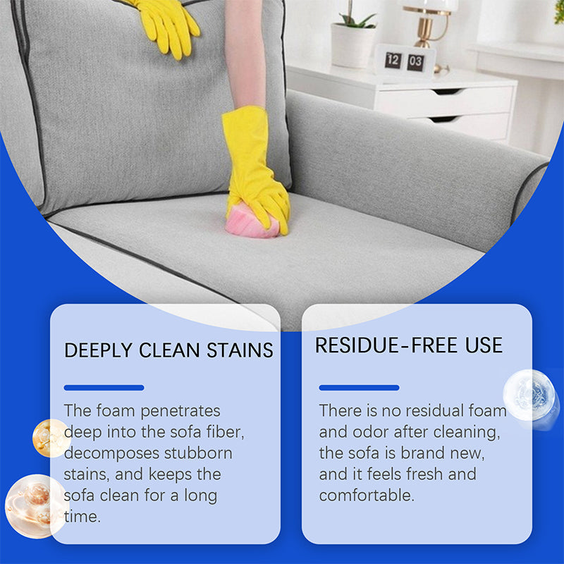 ✨ Új életet lehel a bútorokba és a falakba! Erőteljes szárazhabos tisztítószer – áztatás nélkül is mélyreható tisztítást biztosít! 🛋️ Utánvéttel!