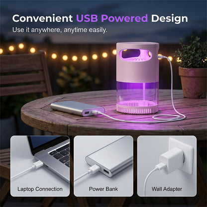 🦟 Nem bírod a szúnyogok zümmögését éjszaka? 💤 Ez az USB-s rovarirtó lámpa csendesen dolgozik, nappal-éjjel védi a családod – áramról, powerbankról, laptopról is megy! ✨🔋 Utánvéttel rendelhető – kattints!