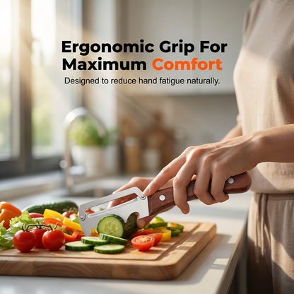 🔪🥔 3-in-1 zöldhagyma aprító és hámozó konyhai eszköz – aprít, hámoz, szeletel egy mozdulattal! 🥗✨ Utánvéttel!