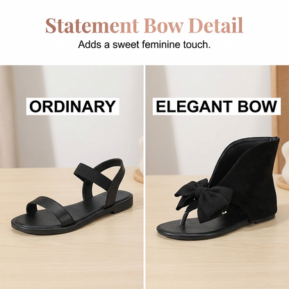 👡 Retro, aranyos, nyitott orrú szandál nagy masnival – vastag, alacsony sarok, koreai stílus, fűzős! 🎀✨ Platás utánvéttel!