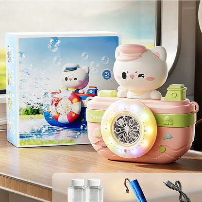 🛳️ Varázslatos buborékutazás! Tengerész állat hajó buborékfújó – zenélő játék fürdéshez és játékhoz! 🫧✨ Gyerekek imádni fogják! Utánvéttel!