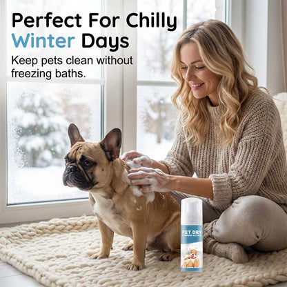 🐶🐱 Vízmentes tisztító hab kutyáknak és macskáknak – fürdés nélkül is friss, tiszta a bunda! 🧼✨ Utánvéttel!