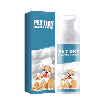 🐶🐱 Vízmentes tisztító hab kutyáknak és macskáknak – fürdés nélkül is friss, tiszta a bunda! 🧼✨ Utánvéttel!