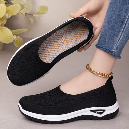 👟 Lélegző hálós női felcsúszós cipő – kényelmes sétálócipő egész napos viseléshez! 🌸✨ Utánvéttel!