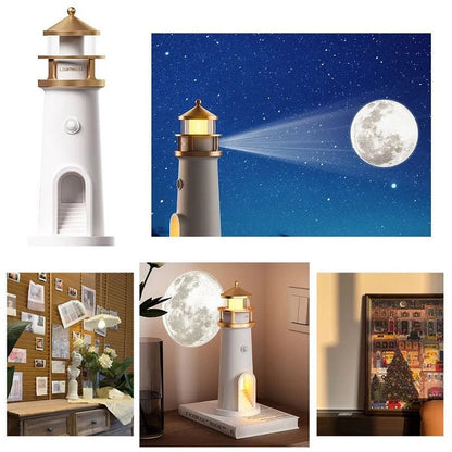 🌊 Hozd be az otthonodba a tengerparti hangulatot! Kreatív LED világítótorony éjjeli lámpa – stílusos dekoráció és meleg fény egyben. 💡 Utánvéttel!