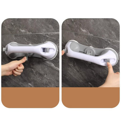 🚿 Hordozható tapadókorlát – fúrás nélkül! Erős tapadás, csúszásgátló – zuhanyzóhoz, kádhoz tökéletes. 🔥 Utánvéttel!