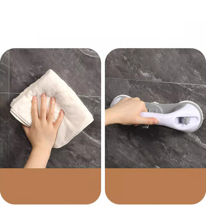 🚿 Hordozható tapadókorlát – fúrás nélkül! Erős tapadás, csúszásgátló – zuhanyzóhoz, kádhoz tökéletes. 🔥 Utánvéttel!