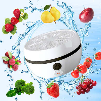🍓 Tiszta étel, egészséges család! Hordozható gyümölcsmosó gép – távolítsd el a vegyszereket és baktériumokat! 🛡️ Utánvéttel!