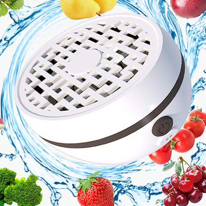 🍓 Tiszta étel, egészséges család! Hordozható gyümölcsmosó gép – távolítsd el a vegyszereket és baktériumokat! 🛡️ Utánvéttel!