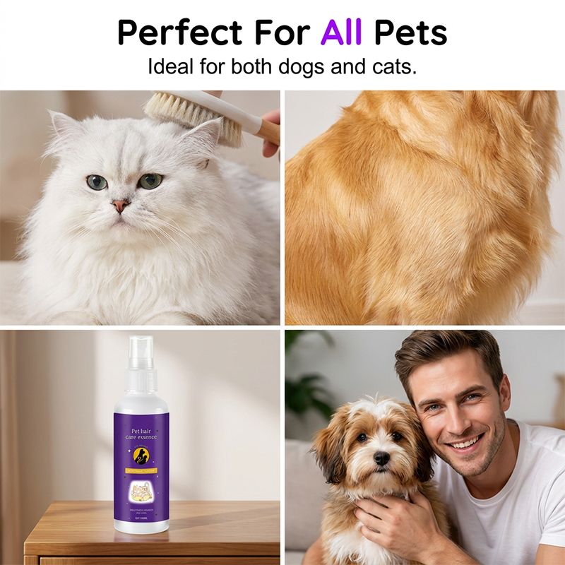 🐾 Gyengéd szőrkibontó spray – fájdalommentes fésülés kutyáknak és macskáknak! ✨ Raktáron, platás utánvéttel!
