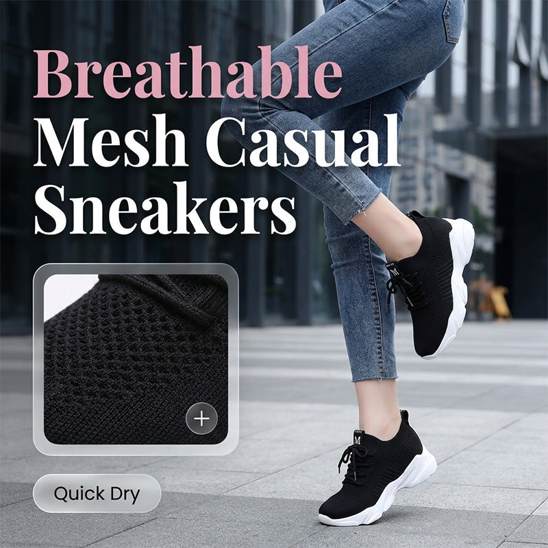 👟✨ Női légáteresztő casual edzőcipő – kényelmes a városban, sétához, utazáshoz, edzéshez is! 🌸 Utánvéttel!