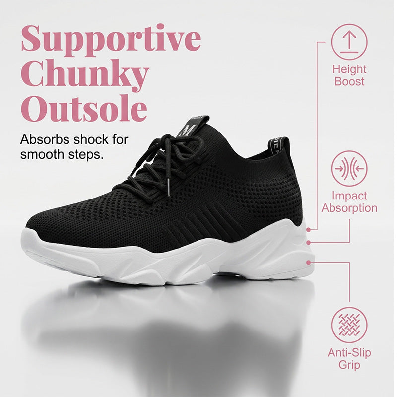 👟✨ Női légáteresztő casual edzőcipő – kényelmes a városban, sétához, utazáshoz, edzéshez is! 🌸 Utánvéttel!