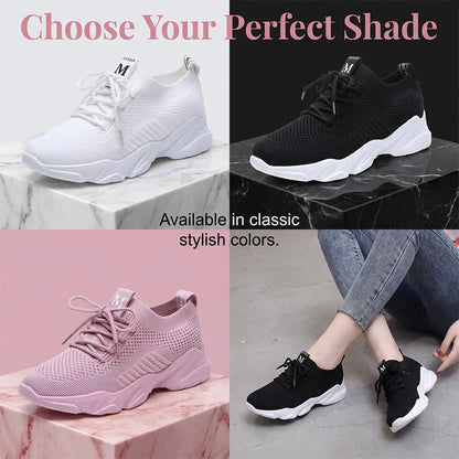👟✨ Női légáteresztő casual edzőcipő – kényelmes a városban, sétához, utazáshoz, edzéshez is! 🌸 Utánvéttel!
