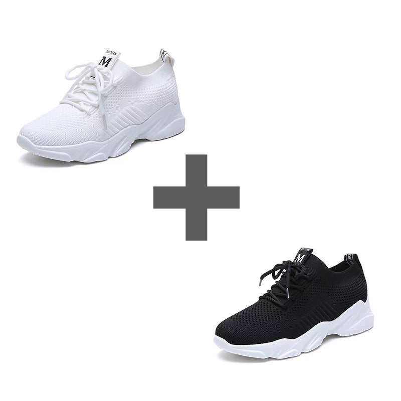👟✨ Női légáteresztő casual edzőcipő – kényelmes a városban, sétához, utazáshoz, edzéshez is! 🌸 Utánvéttel!