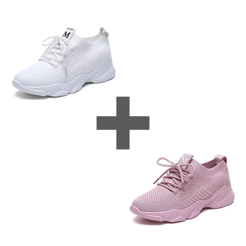 👟✨ Női légáteresztő casual edzőcipő – kényelmes a városban, sétához, utazáshoz, edzéshez is! 🌸 Utánvéttel!