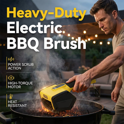 🔥 Tisztítsd a grillet erőfeszítés nélkül! Elektromos grilltisztító söprű – a makacs zsír ellensége! 🧽 Utánvéttel!