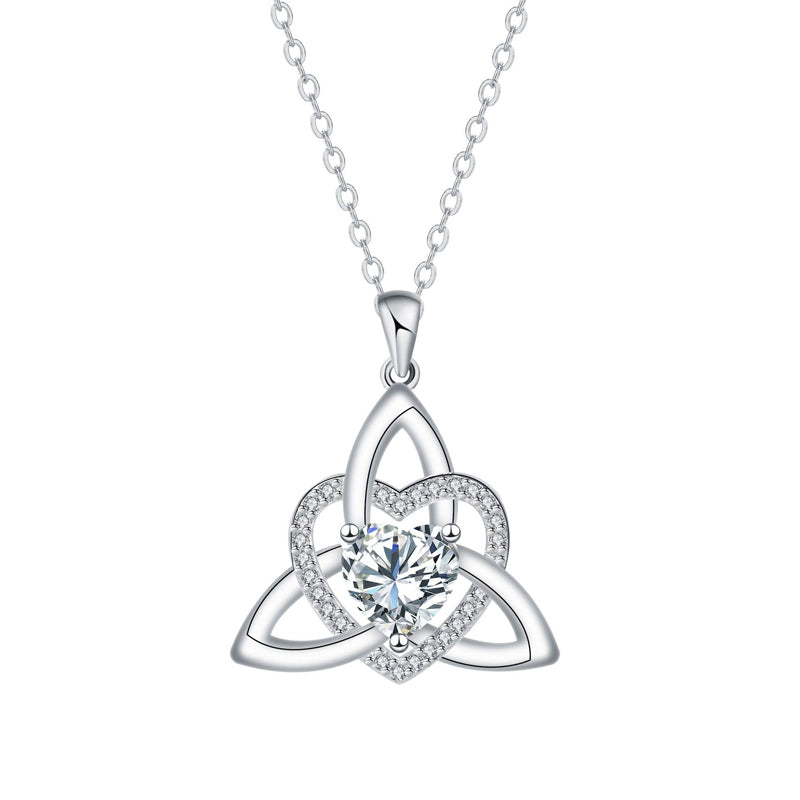 ✨🎁 Kelta csomós szív alakú medálos nyaklánc – örök szerelem, végtelen kötődés. 💖 Utánvéttel!