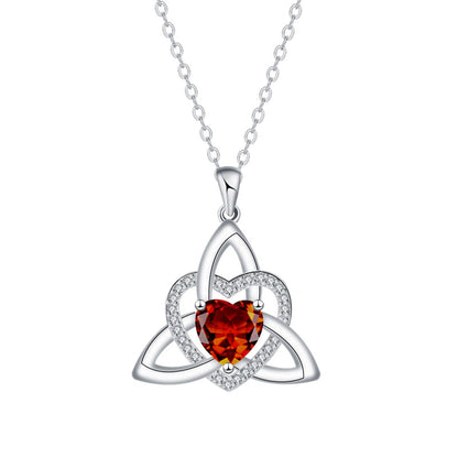 ✨🎁 Kelta csomós szív alakú medálos nyaklánc – örök szerelem, végtelen kötődés. 💖 Utánvéttel!