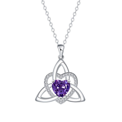 ✨🎁 Kelta csomós szív alakú medálos nyaklánc – örök szerelem, végtelen kötődés. 💖 Utánvéttel!