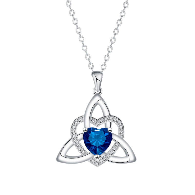 ✨🎁 Kelta csomós szív alakú medálos nyaklánc – örök szerelem, végtelen kötődés. 💖 Utánvéttel!