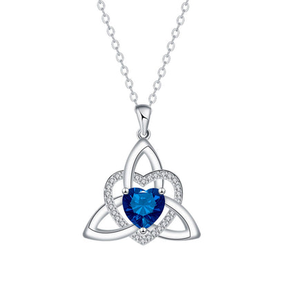 ✨🎁 Kelta csomós szív alakú medálos nyaklánc – örök szerelem, végtelen kötődés. 💖 Utánvéttel!