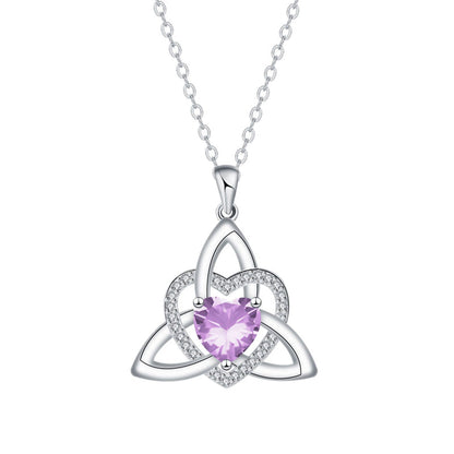 ✨🎁 Kelta csomós szív alakú medálos nyaklánc – örök szerelem, végtelen kötődés. 💖 Utánvéttel!