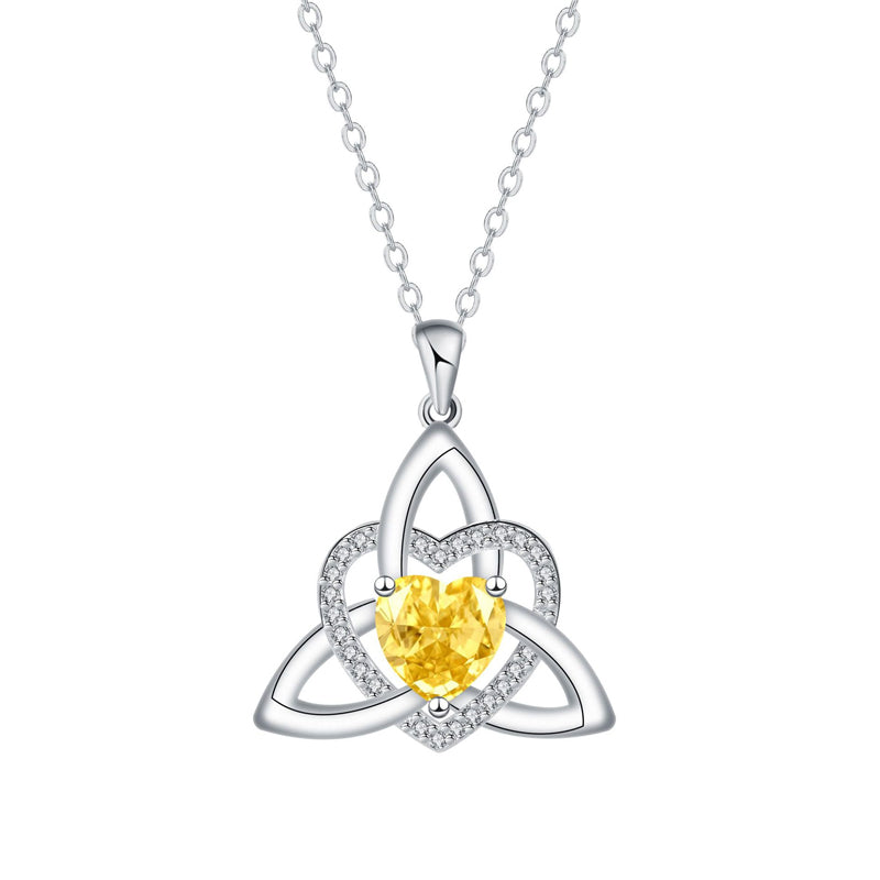 ✨🎁 Kelta csomós szív alakú medálos nyaklánc – örök szerelem, végtelen kötődés. 💖 Utánvéttel!