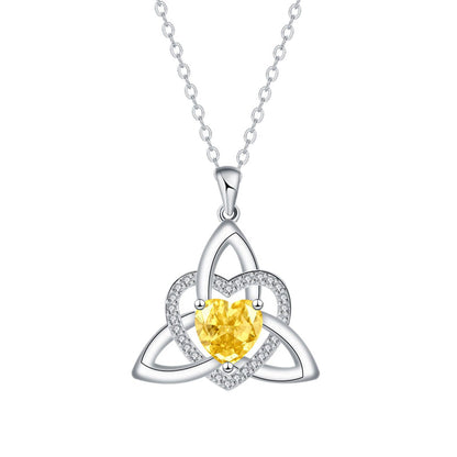 ✨🎁 Kelta csomós szív alakú medálos nyaklánc – örök szerelem, végtelen kötődés. 💖 Utánvéttel!