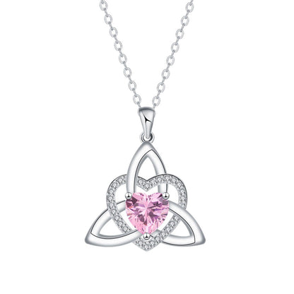 ✨🎁 Kelta csomós szív alakú medálos nyaklánc – örök szerelem, végtelen kötődés. 💖 Utánvéttel!