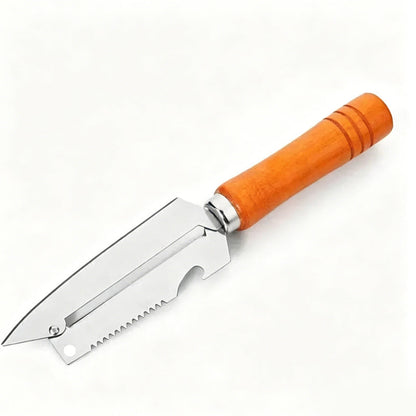 🔪 4 az 1-ben konyhai hámozó – hámozz, szeletelj és tisztíts egy eszközzel! 🥕 Platás utánvéttel!