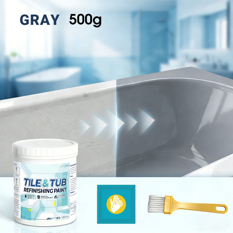 🛁 Prémium csempe- és kádfelújító festékkészlet – régi, sárga, repedezett felületek azonnal újjávarázsolva! ✨ Platás utánvéttel!