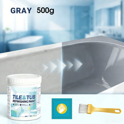 🛁 Prémium csempe- és kádfelújító festékkészlet – régi, sárga, repedezett felületek azonnal újjávarázsolva! ✨ Platás utánvéttel!