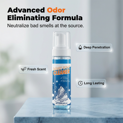 ✨ Szagtalanító és fehérítő spray sportcipőkhöz – egy lépésben frissít és fehérít! 👟 Platás utánvéttel!