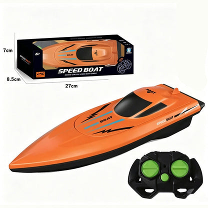 🚤 Kétmotoros, nagy sebességű távirányítású hajó – óriási sebesség, élethű kialakítás, vízi versenyzés otthon! 💨 Platás utánvéttel!
