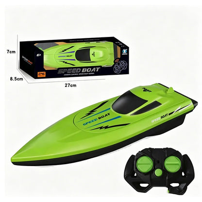 🚤 Kétmotoros, nagy sebességű távirányítású hajó – óriási sebesség, élethű kialakítás, vízi versenyzés otthon! 💨 Platás utánvéttel!