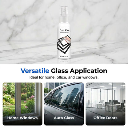 🪟 50% OFF Reflective Window Spray | One-Way Mirror Privacy Shield for Home & Car