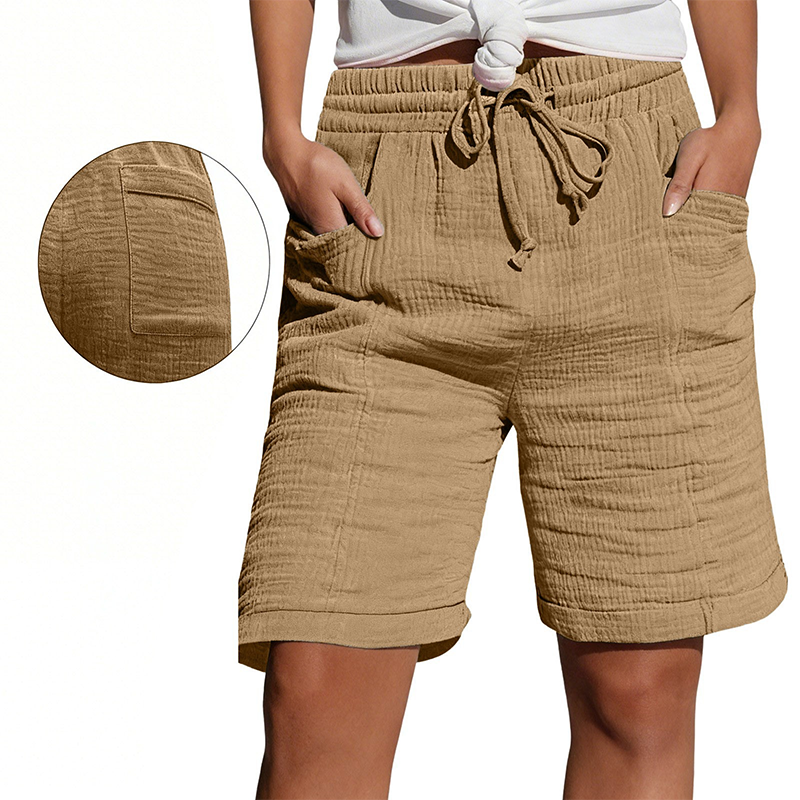 👖 Női kényelmes rövidnadrág, rugalmas derékrésszel – nem szorít, nem nyom, egész napos kényelem! 🌸 Platás utánvéttel!