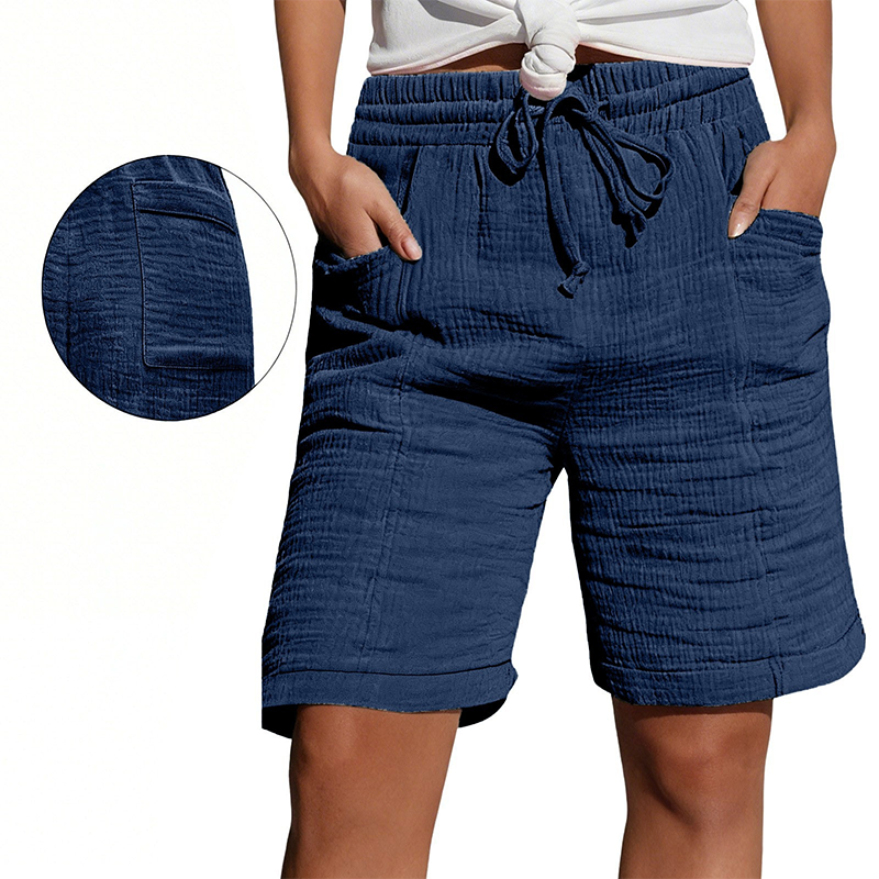 👖 Női kényelmes rövidnadrág, rugalmas derékrésszel – nem szorít, nem nyom, egész napos kényelem! 🌸 Platás utánvéttel!