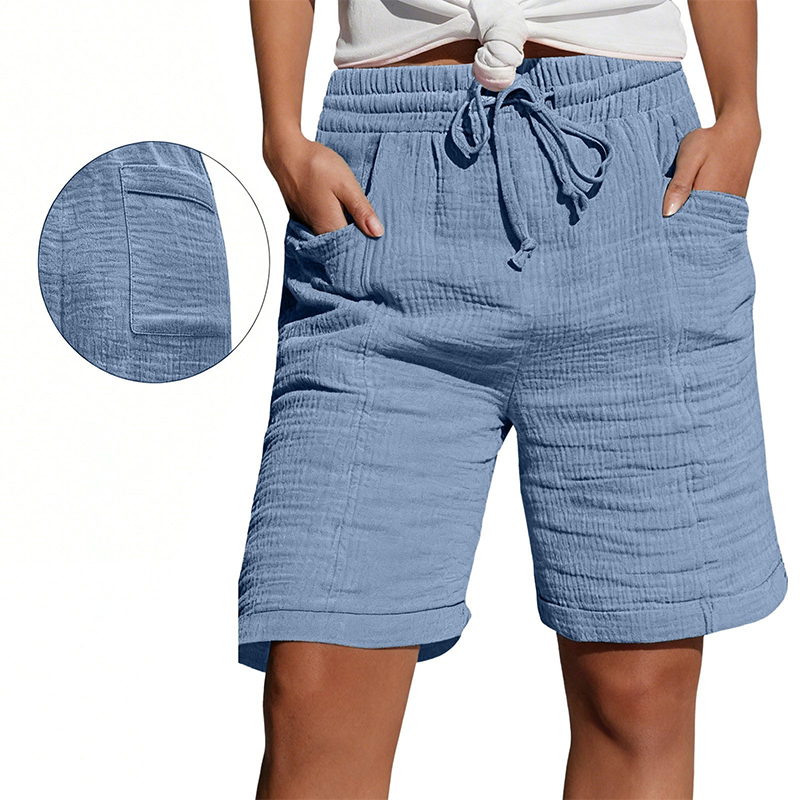 👖 Női kényelmes rövidnadrág, rugalmas derékrésszel – nem szorít, nem nyom, egész napos kényelem! 🌸 Platás utánvéttel!