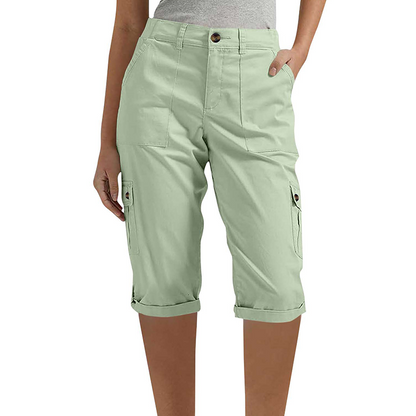 👖 Női alkalmi cargo capri nadrág zsebekkel – praktikus, kényelmes, nyári viseletre tökéletes! 🌸 Platás utánvéttel!