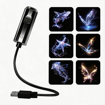 🌙 Változtassa szobáját égi szépséggel – USB galaxis és hold projektor éjszakai fény! ✨ Platás utánvéttel!